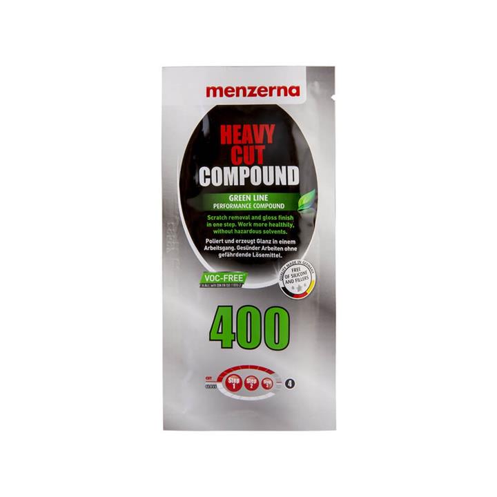 پولیش زبر 20 میلی لیتری 400 سبز  –  Menzerna Heavy Cut Compound 400 Green Line